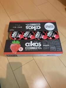 妊娠中期の朝食にとコストコで購入したオイコスヨーグルト