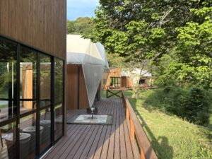 アウラテラス茨城、オリジナルテントコテージ