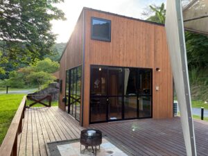 アウラテラス茨城、オリジナルテントコテージ、食事、トイレ、お風呂